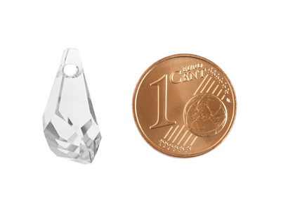 Swarovski Polygon Tropfen 6015 Größenvergleich